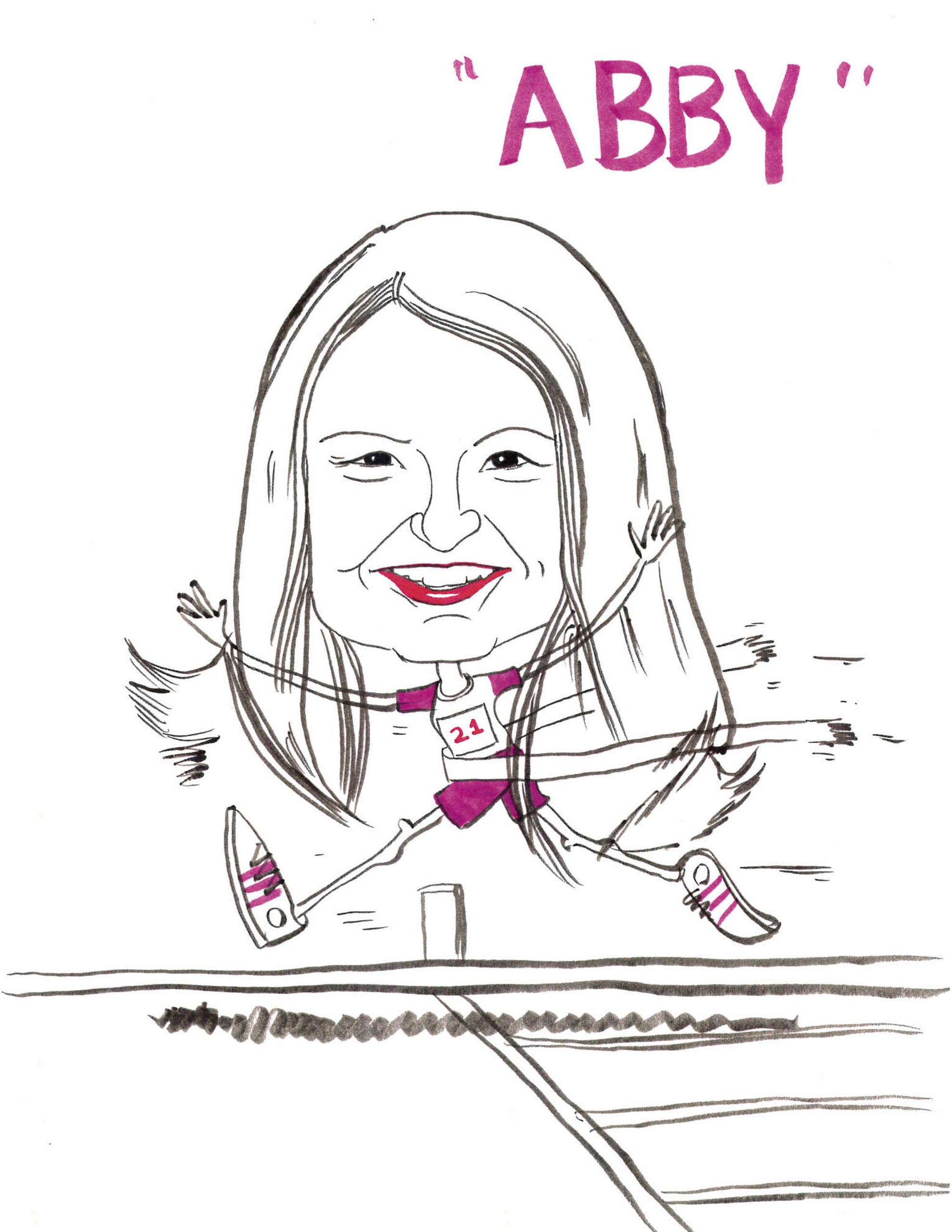 Abby Dinkelacker Caricature